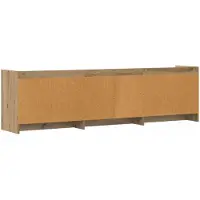 vidaXL Meuble TV 168 x 33 x 47 cm en bois d'ingénierie « chêne artisan »