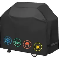 OEM VHV - Housses de barbecue - housse de barbecue imperméable - imperméable, résistante aux UV - pour jardin, terrasse et cuisine extérieure