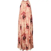 Y.A.S Robe orange / blanc