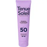Tenue Soleil Crème Solaire Minérale SPF50 100 ml Crème Protection Solaire