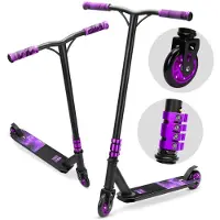 Volare BOLDCUBE Deluxe Stunt Purple 2-Rad Scooter