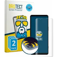 BROTECT Full-Screen Protection (2 pcs, Sony Xperia 1 VII), Téléphone portable : film de protection, Transparent