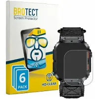 BROTECT Protection Clair, Film de protection pour smartwatch, Transparent