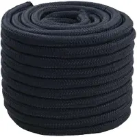 vidaXL Corde de bateau Bleu royal 100 m Polyester