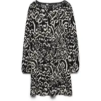 Vero moda Robe 'FRIGA' noir / blanc