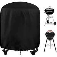 OEM Housse de barbecue - imperméable, dimensions 73x71 cm - tissu Oxford 420D, imperméable, résistant aux UV et au vent - idéale pour le jardin, la terrasse et les cuisines d'extérieur
