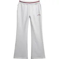 Superdry Pantalon merlot / blanc cassé
