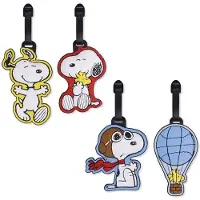 Peers Hardy Snoopy Peanuts Sticker Jaune Enfants