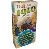 Asmodee Aventureros Al Tren Usa 1910 Board Game Spanish Multicolore Enfants