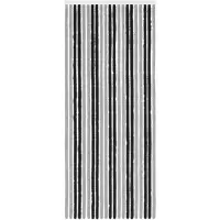 vidaXL Rideau anti-insectes en chenille, gris et noir, 90 x 220 cm