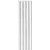 vidaXL Rideau anti-insectes en chenille, gris clair et blanc, 56 x 200 cm