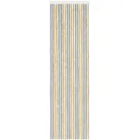 vidaXL Rideau anti-insectes en chenille, gris et beige, 56 x 200 cm