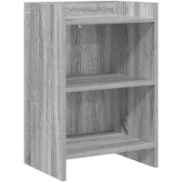 vidaXL Tables de chevet Sonoma gris 40 x 30 x 60 cm Bois d'ingénierie