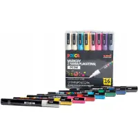Uni-Ball Postermarker PC-3M 16 Farben (16x)