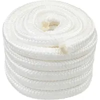 vidaXL Corde de bateau 10 m 3 Blanc PP