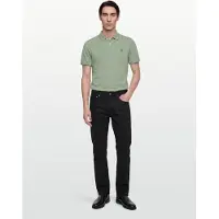 Hackett pour homme. HM5600136 Polo vert Heritage Fit Classic (M), Casuel, Coton, Manche courte