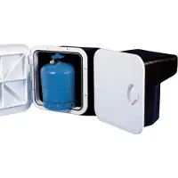 Nuova Rade Top Line Container Whole Gasket Box Blanc for Gas Bottle 3 kg 356 x 397 mm