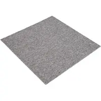 vidaXL Dalle de moquette marron 50 x 50 cm, 36 pièces, PP et bitume