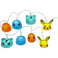 Teknofun Installation lumineuse Pokémon Pikachu & Friends 160 cm – Guirlandes féeriques