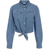 Noisy May Chemisier 'NMHelsa' bleu denim