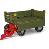 Rolly Toys Anh?nger für Trettraktoren, Kipper Heckkupplung, Bordw?nde abnehmbar