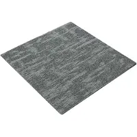 vidaXL Dalle de moquette gris roche 50 x 50 cm, lot de 20 pièces, en PP et bitume