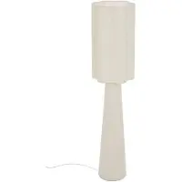Atmosphera Lampe sur pied BLANCA, Ø 28 x 124 cm, beige