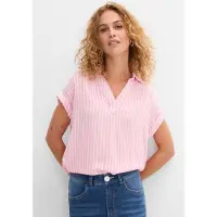 Bonprix Blouse manches courtes en viscose fluide