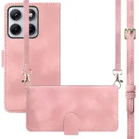 IMoshion Etui de télephone portefeuille avec cordon Motorola Edge 70 Fusion - Rose
