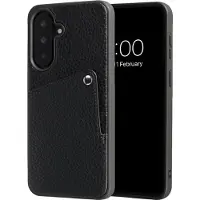 Selencia Coque Riva avec porte-cartes pour Samsung Galaxy A37 (5G) - Noir