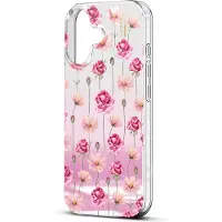 IDEAL OF SWEDEN Coque miroir Apple iPhone 16 - Rose Blush Floral