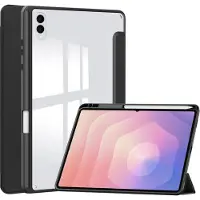 IMoshion Coque tablette rigide Trifold Samsung Galaxy Tab S11 Ultra - Noir
