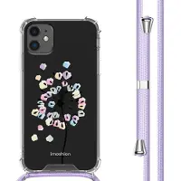 IMoshion Coque Design avec cordon pour Apple iPhone 11 - Sandstone Dandelion