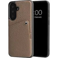 Selencia Coque Riva avec porte-cartes pour Samsung Galaxy A37 (5G) - Mocha Brown