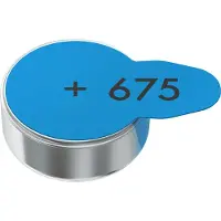 Varta Piles pour appareils auditifs Type 675 6-Blisters -