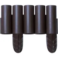 Prosperplast Palisáda zahradní 235 cm - barva: hndá