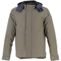 Helstons Veste textile imperméable Flame pour moto, kaki, M