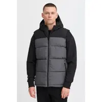 Blend Gilet 'Hmbank' gris foncé / noir