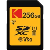 Kodak EKMSD256GUHS2V2K mémoire flash 256 Go SDXC UHS-II Classe 10