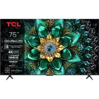TCL Téléviseur Mini LED 190 cm 75" 75Q6C, Ultra HD 4K, Smart TV, WiFi, CI+