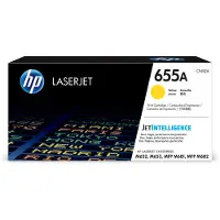 HP 655A (CF452A) - Jaune - Toner