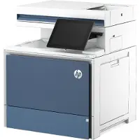 HP Imprimante 6QN29A LaserJet Color Enterprise MFP 5800dn Imprimante laser A4 1200 x 1200 DPI 43 ppm Blanc Bleu