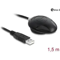 DeLOCK Navilock NL-802U EVA-M8Q Récepteur Multi GNSS USB 2.0 u-blox 8 1,5 m