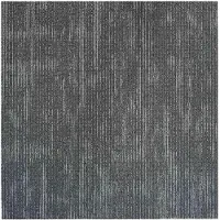 vidaXL Dalle de moquette gris béton 50 x 50 cm, 20 pièces, PP et bitume