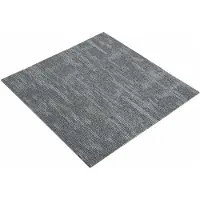 vidaXL Dalle de moquette gris béton 50 x 50 cm, 20 pièces, PP et bitume