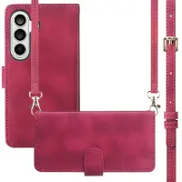 IMoshion Etui de télephone portefeuille avec cordon pour Samsung Galaxy A27 (5G) - Rouge