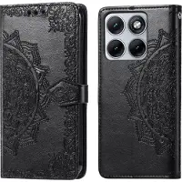 IMoshion Etui de télephone Mandala Motorola Edge 70 Fusion - Noir