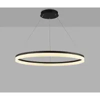 Lyora Lampe suspendue élégante Ara Ø 100cm noir