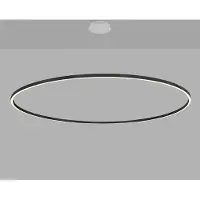 Lyora Lampe pendante de conception Compass Ø 200cm noir