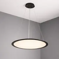 Lyora Lampe suspendue Vistina Ø 58 cm noir
